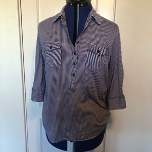 Striped Comfy Blouse